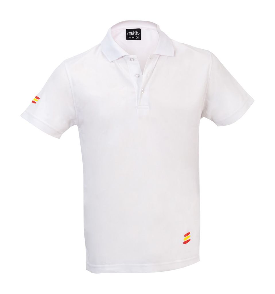 Сорочка поло Tecnic Bandera, колір білий  розмір XL