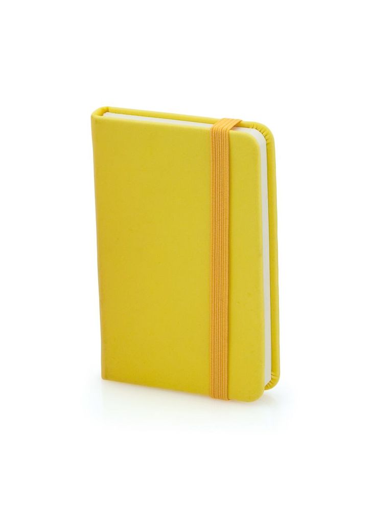Блокнот міні Minikine, колір жовтий