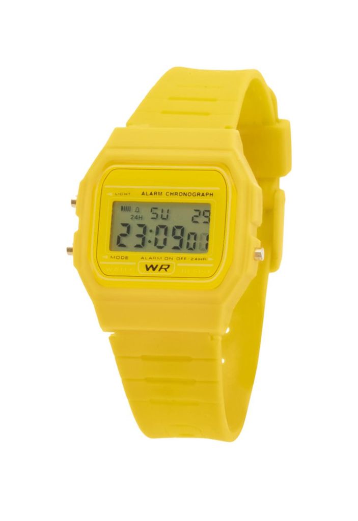 Годинник Kibol, колір жовтий