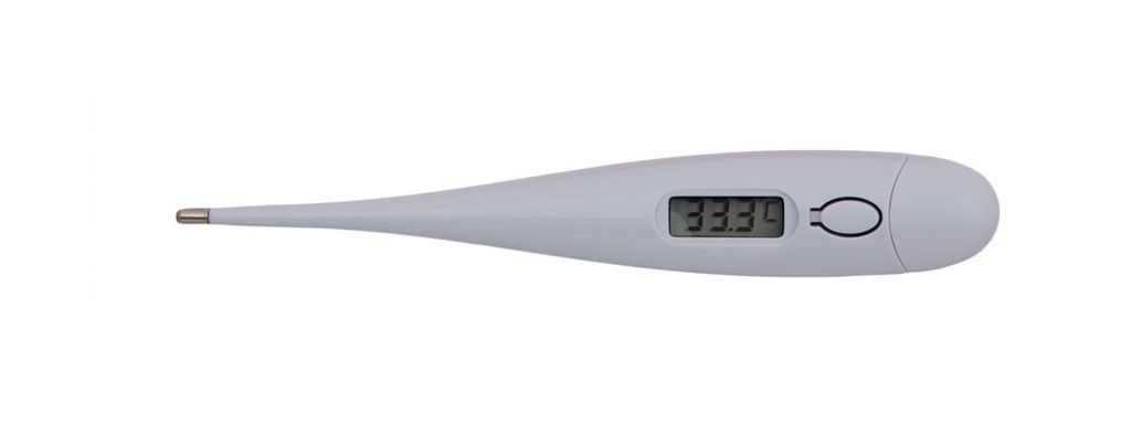 Термометр цифровий Kelvin, колір білий