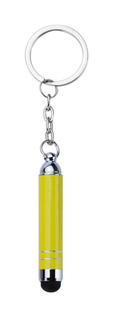 Ручка-стилус пір'яна Sirux, колір жовтий