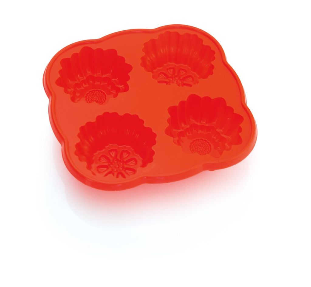 Набір форм для печива Nela, колір червоний