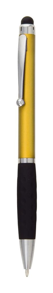 Ручка-стилус шариковая Sagur, цвет желтый