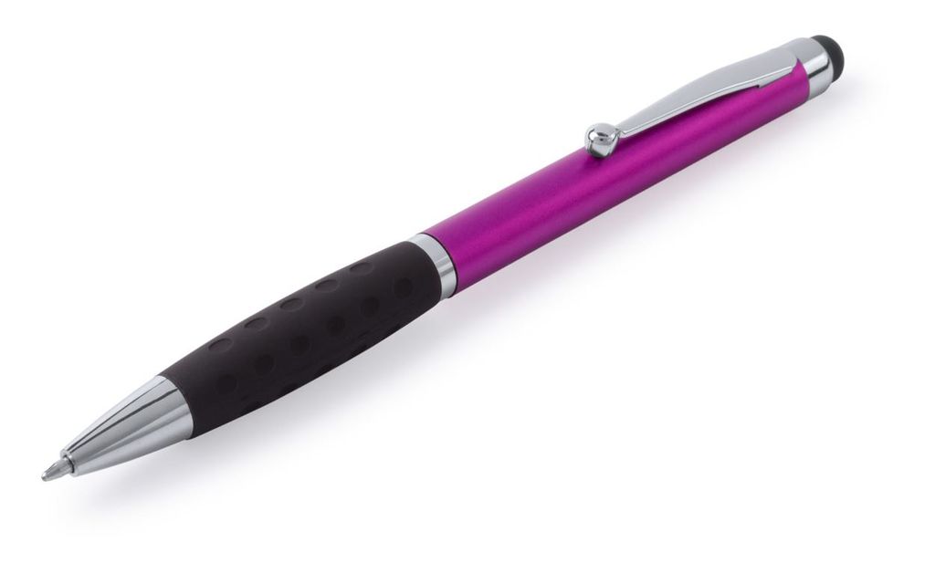 Ручка-стилус шариковая Sagur, цвет розовый