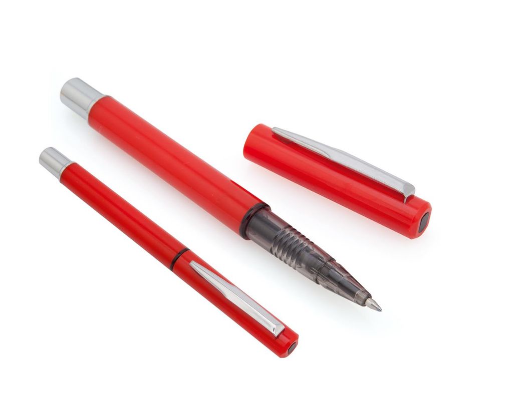 Ручка-роллер Leyco, колір червоний