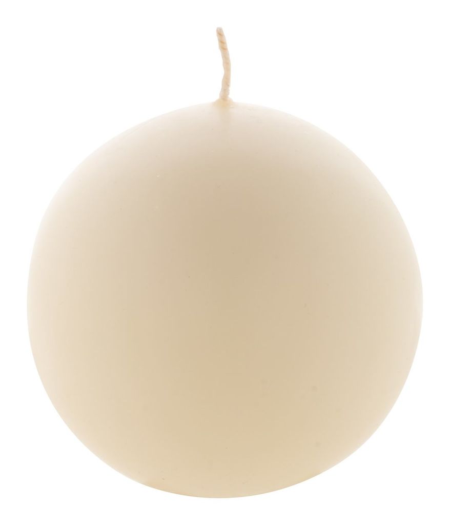 Свічка-куля Globus, колір білий