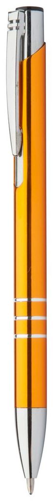 Ручка шариковая Channel Black, цвет оранжевый