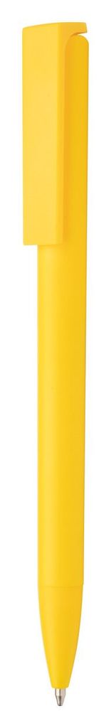 Ручка шариковая Trampolino, цвет желтый