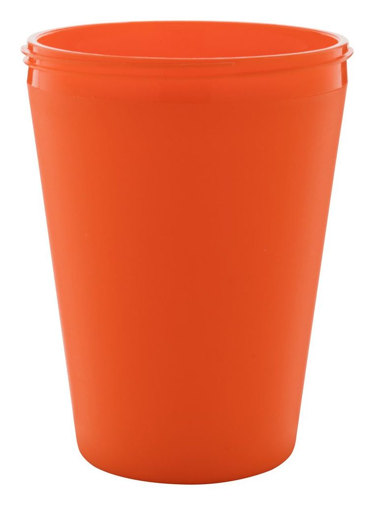 Термокружка індивідуальна CreaCup Mini, з кришкою, колір помаранчевий