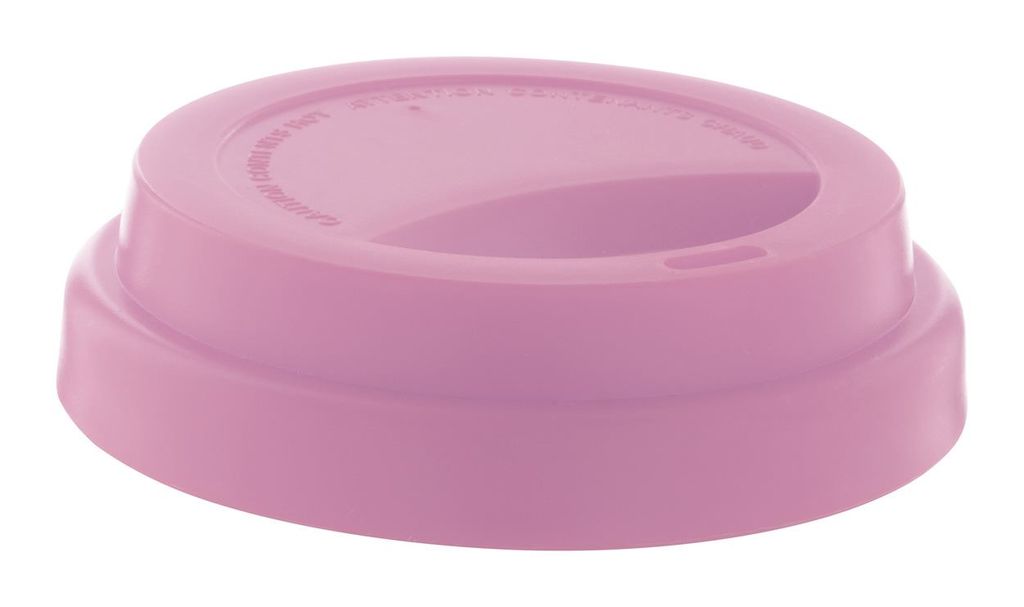 Термокружка индивидуальная CreaCup Mini, с крышкой, цвет розовый
