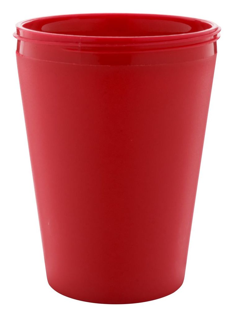 Термокружка індивідуальна CreaCup Mini, з кришкою, колір червоний