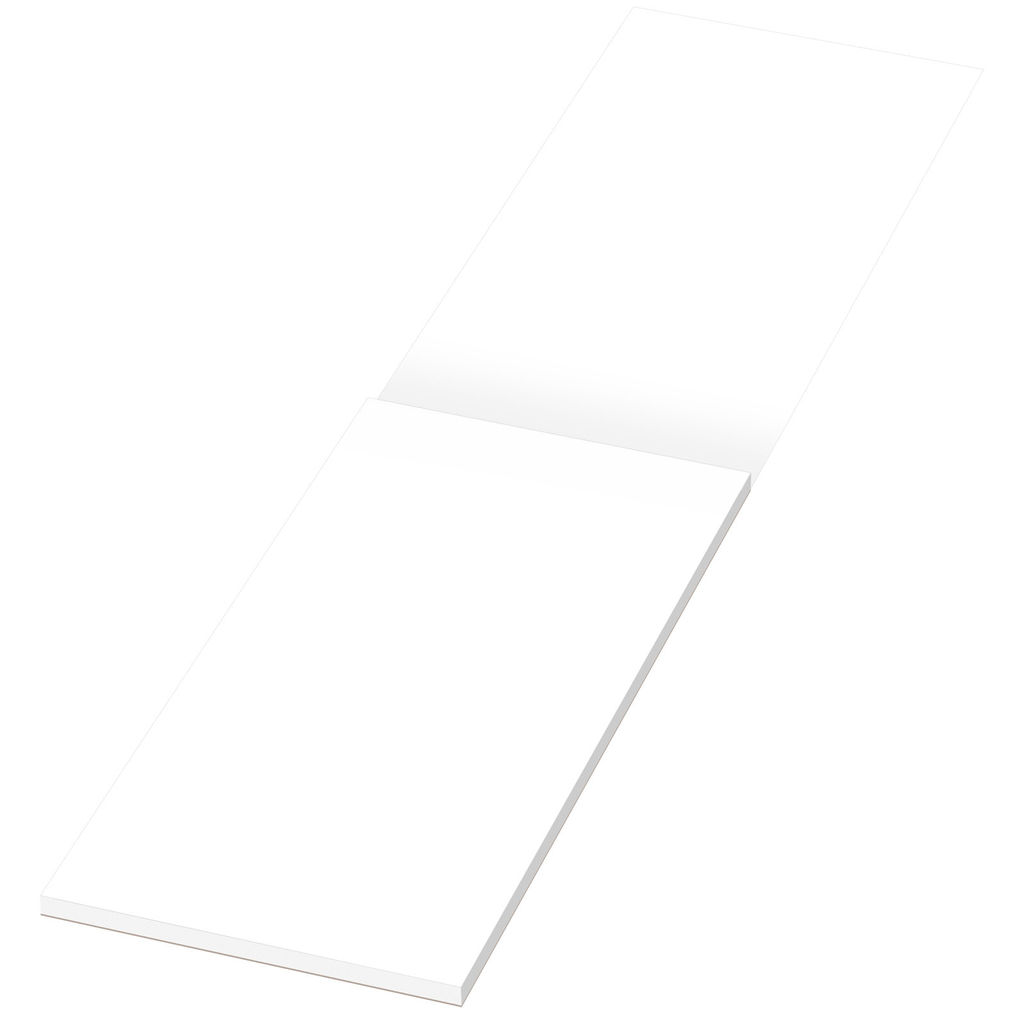 Блокнот Desk-Mate 1/3 A4, колір білий - 21212002- Фото №2