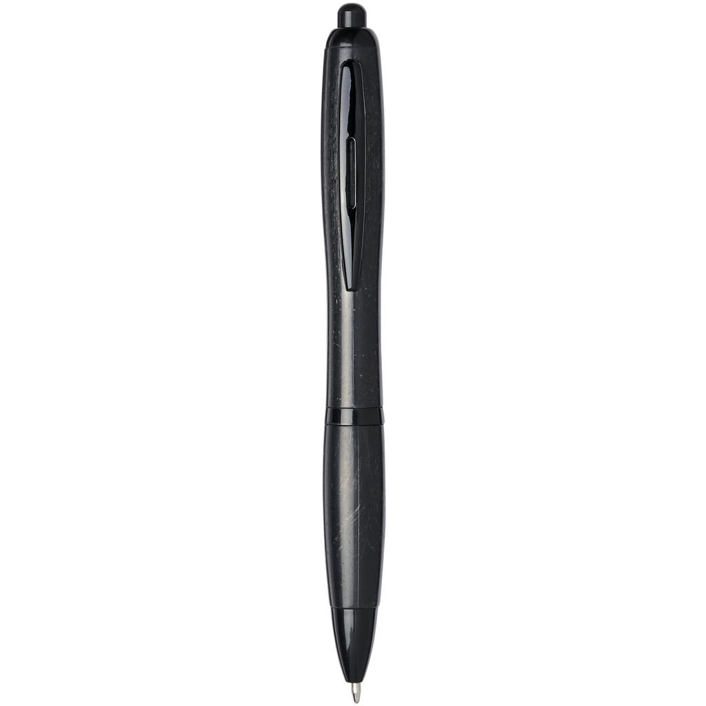 Ручка шариковая Nash , колір суцільний чорний
