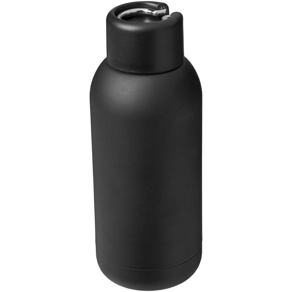 Бутылка спортивная Brea , цвет сплошной черный
