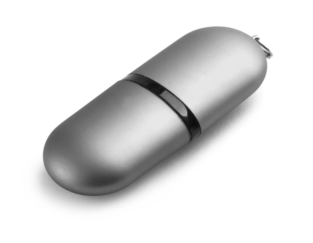 USB flash накопитель 16GB, цвет сатин серебро