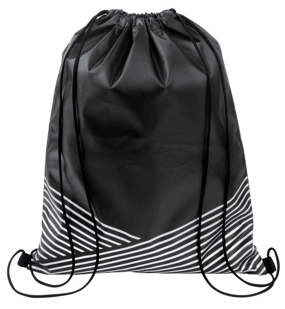 Рюкзак-мішок BRILLIANT, колір чорний