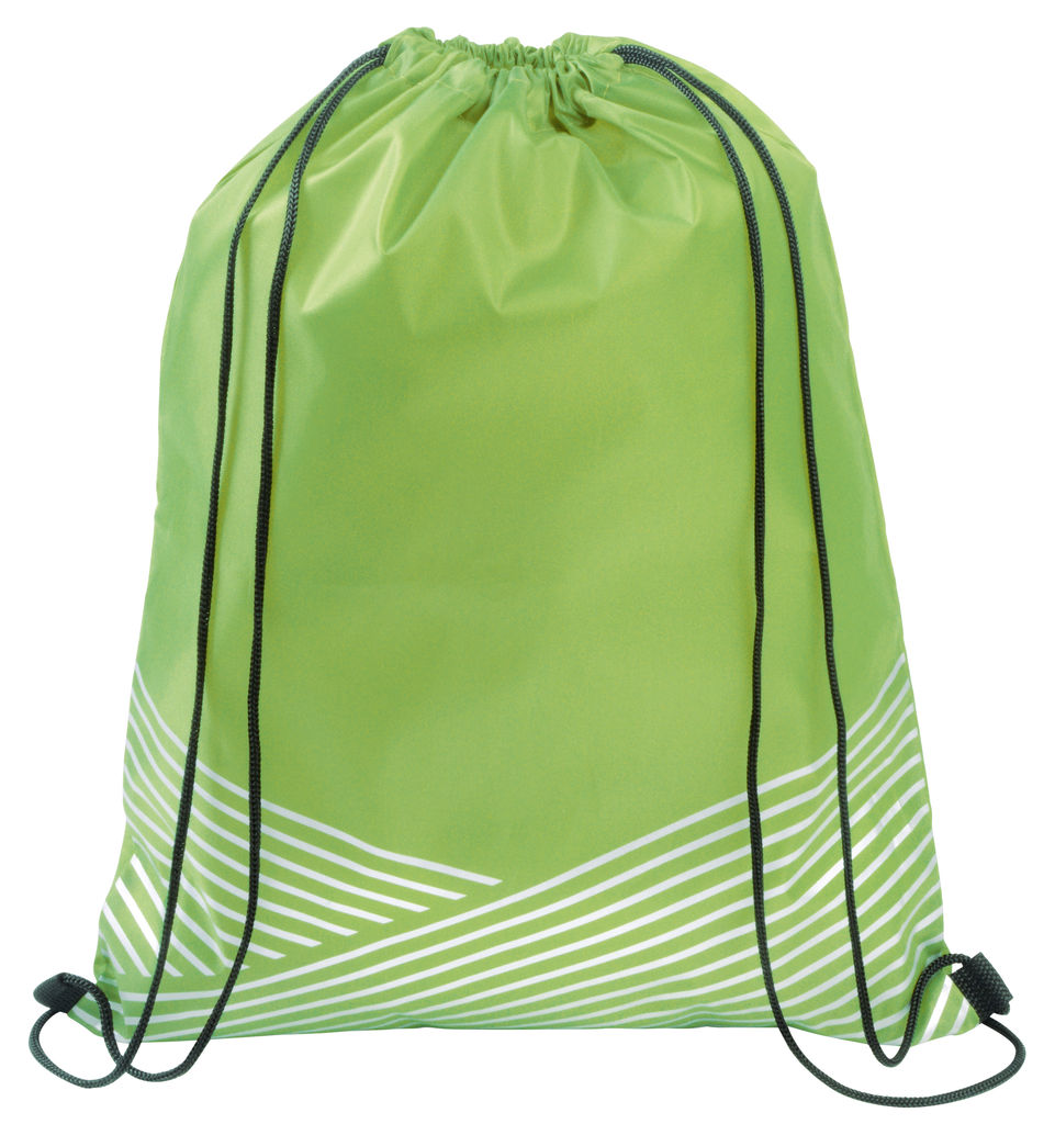 Рюкзак-мешок BRILLIANT, цвет яблочно-зелёный