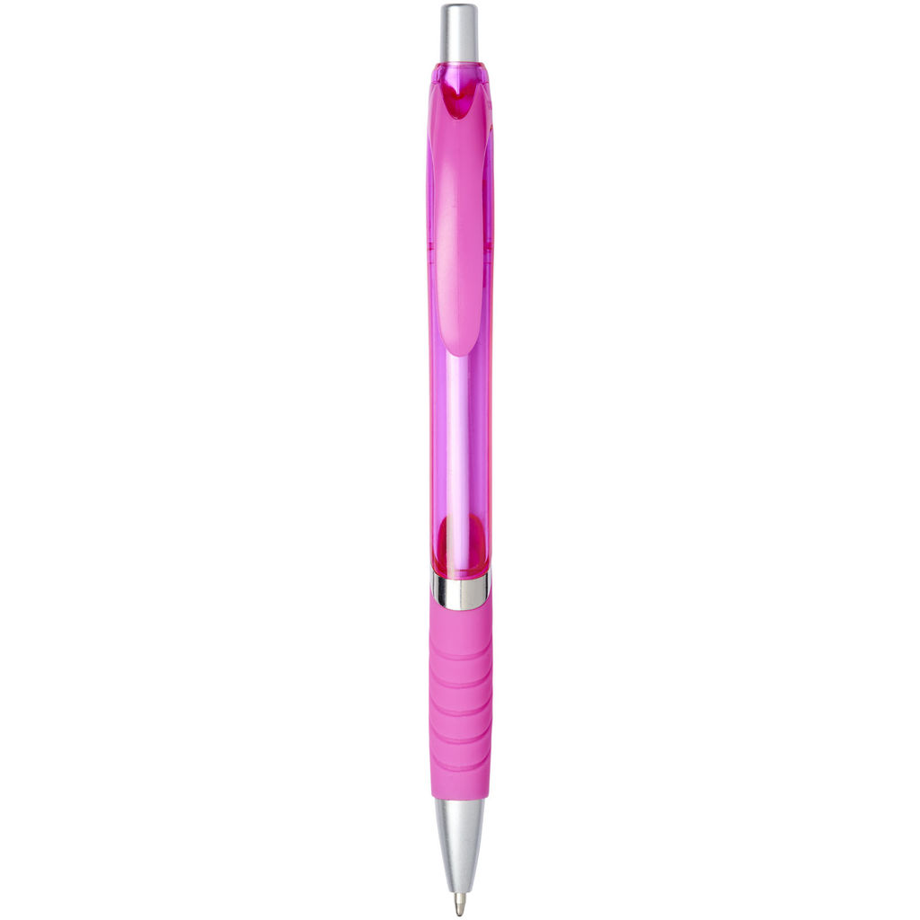 Ручка кулькова Turbo , колір вишневий