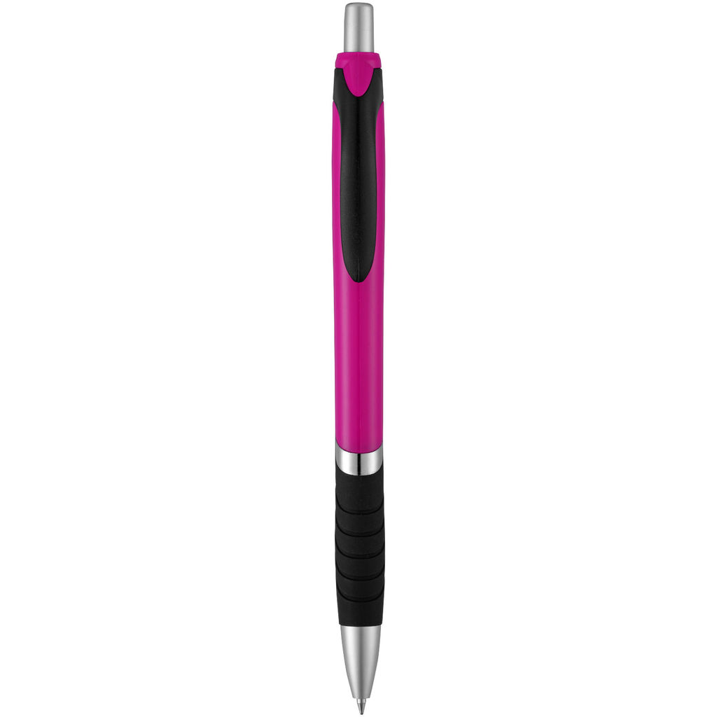 Ручка шариковая Turbo , цвет вишневый, сплошной черный
