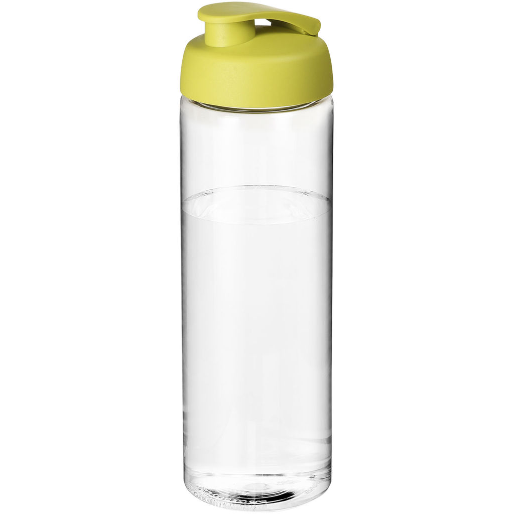 Пляшка спортивна H2O Vibe , колір прозорий, лайм
