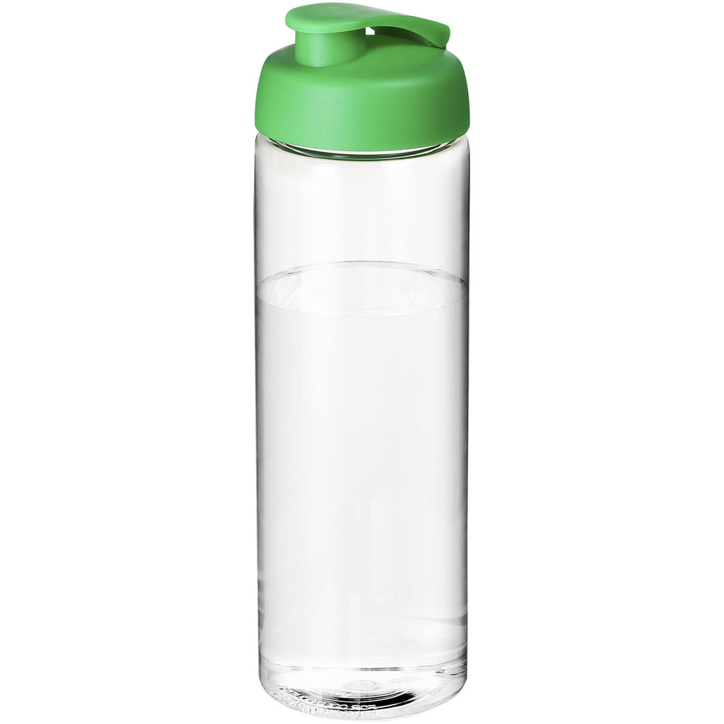 Пляшка спортивна H2O Vibe , колір прозорий, зелений