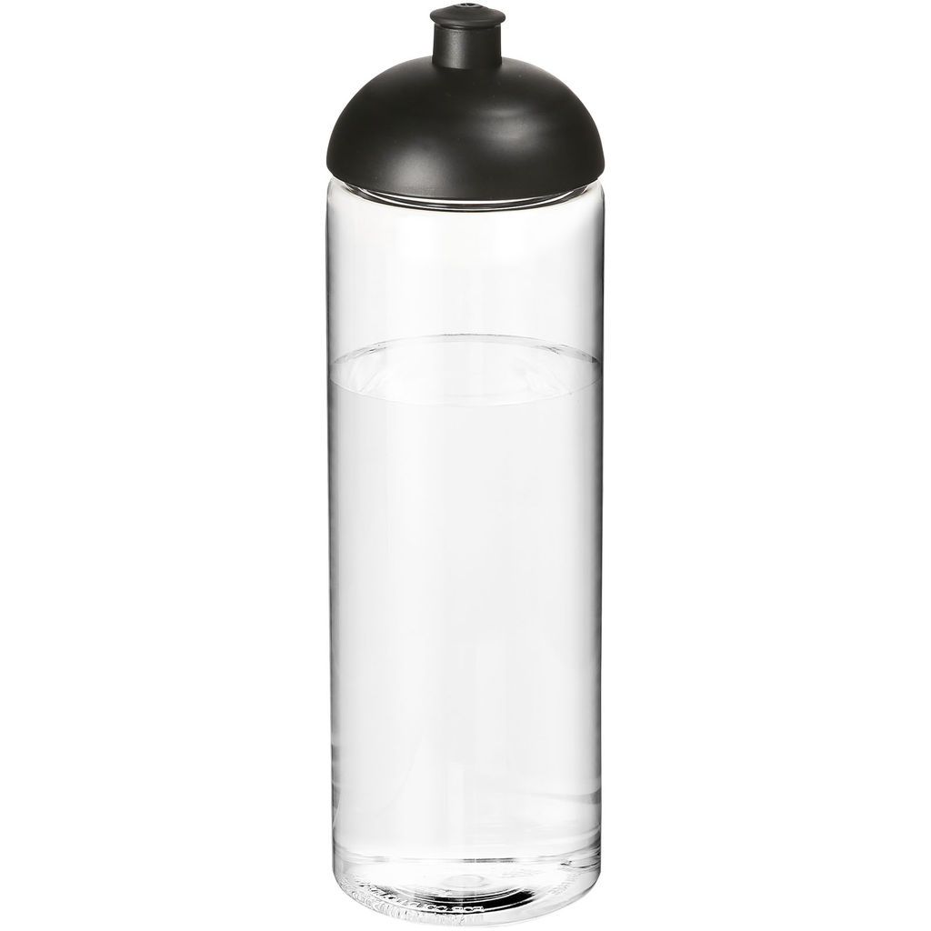 Пляшка спортивна H2O Vibe , колір прозорий, суцільний чорний