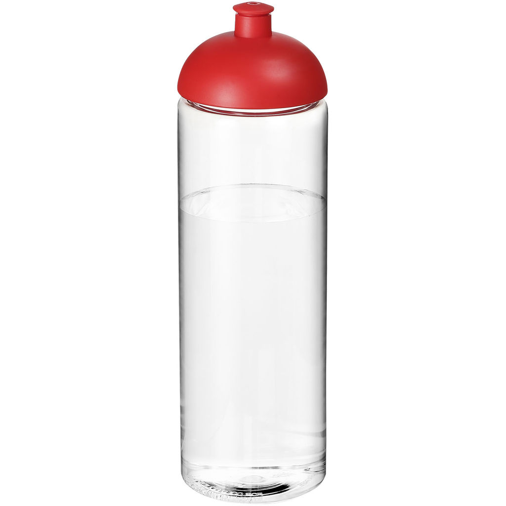 Бутылка спортивная H2O Vibe , цвет прозрачный, красный
