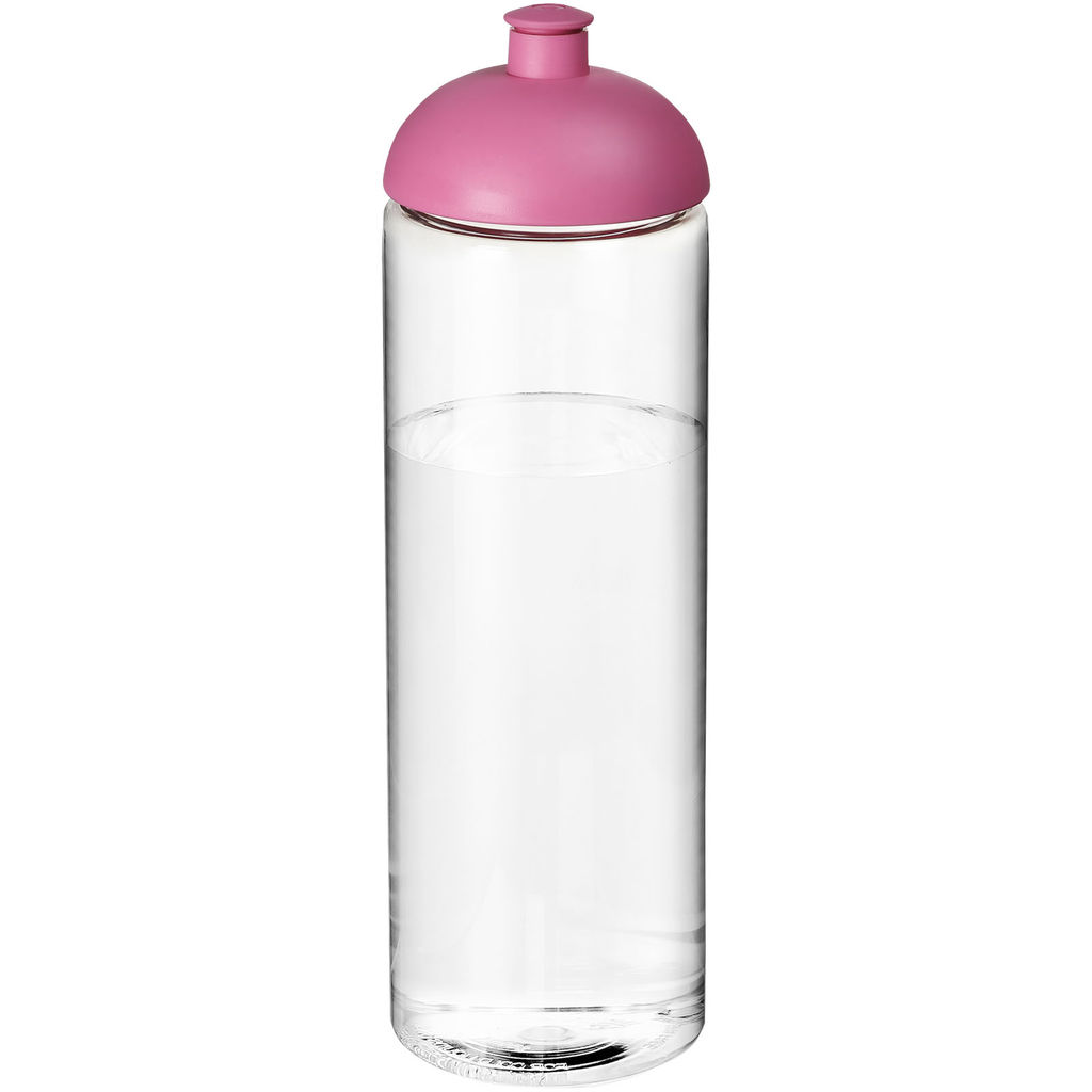 Пляшка спортивна H2O Vibe , колір прозорий, рожевий