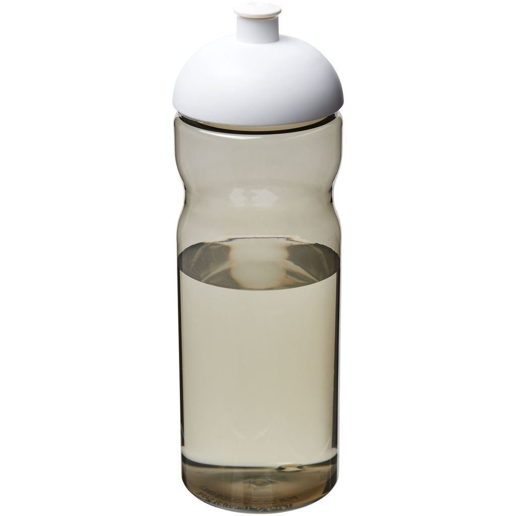 Бутылка спортивная H2O Eco , цвет темно-серый, белый