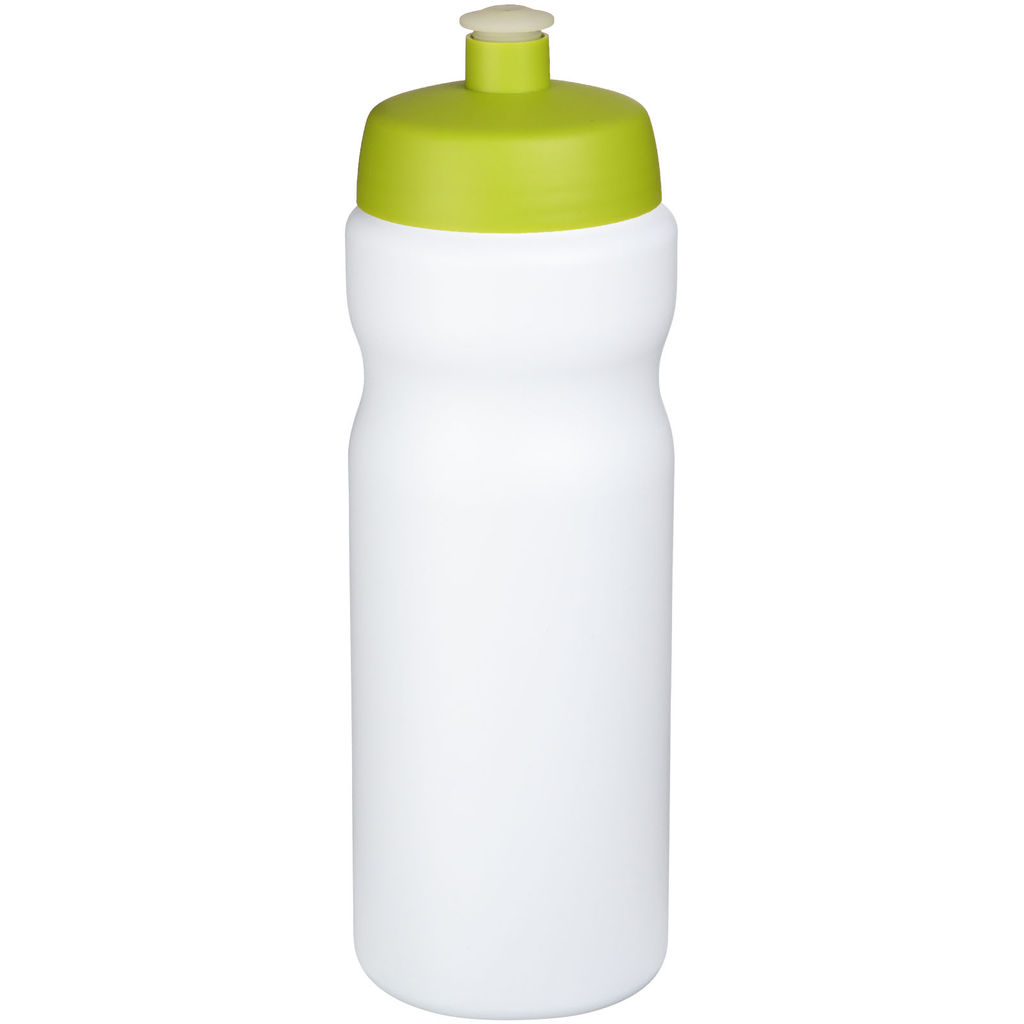Бутылка спортивная Baseline Plus , цвет белый, лайм