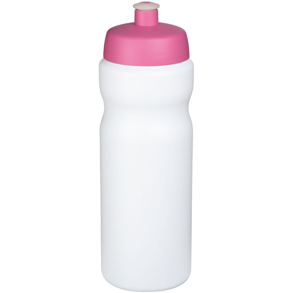 Пляшка спортивна Baseline Plus , колір білий, рожевий
