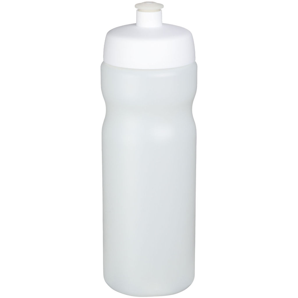Пляшка спортивна Baseline Plus , колір прозорий, білий