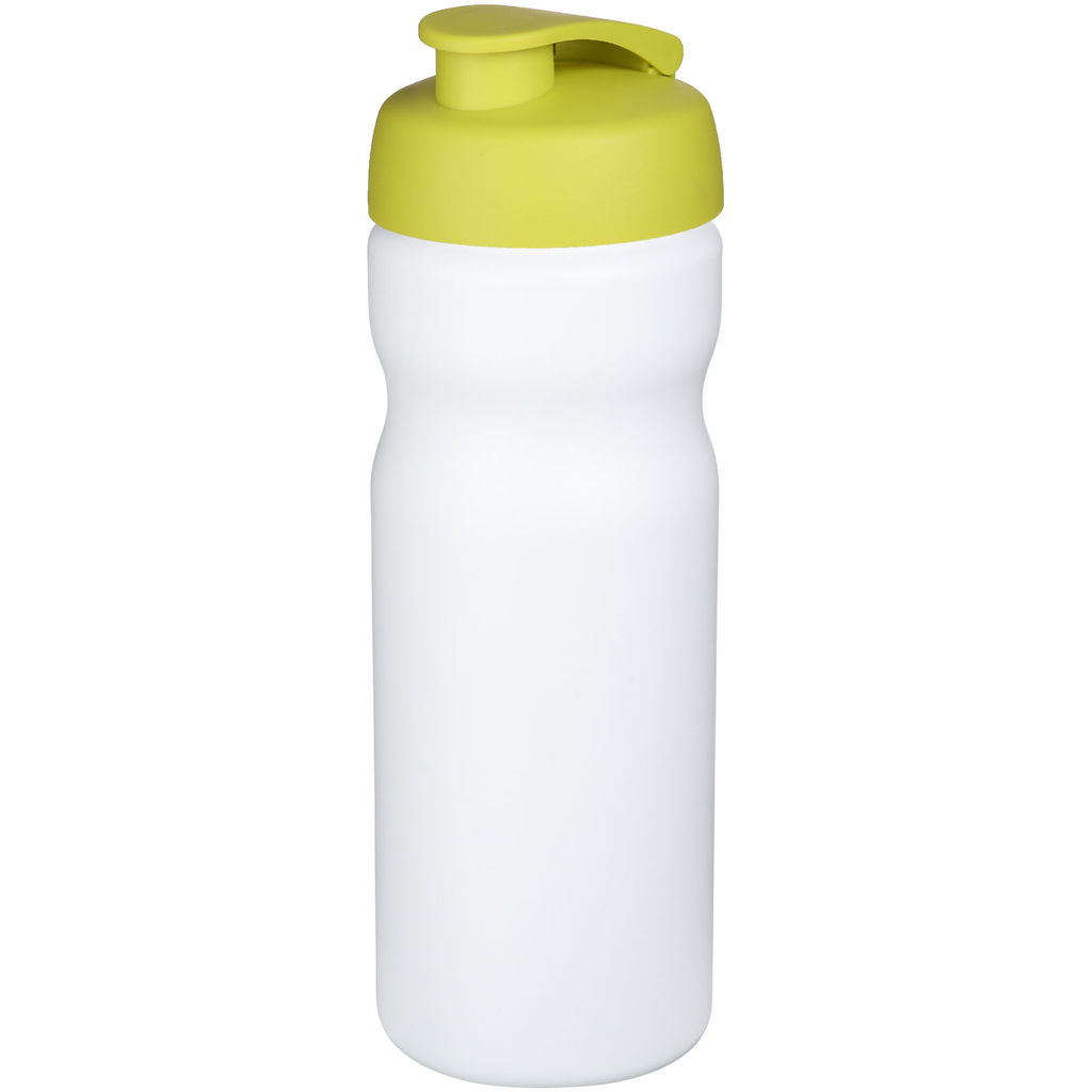Пляшка спортивна Baseline Plus , колір білий, лайм