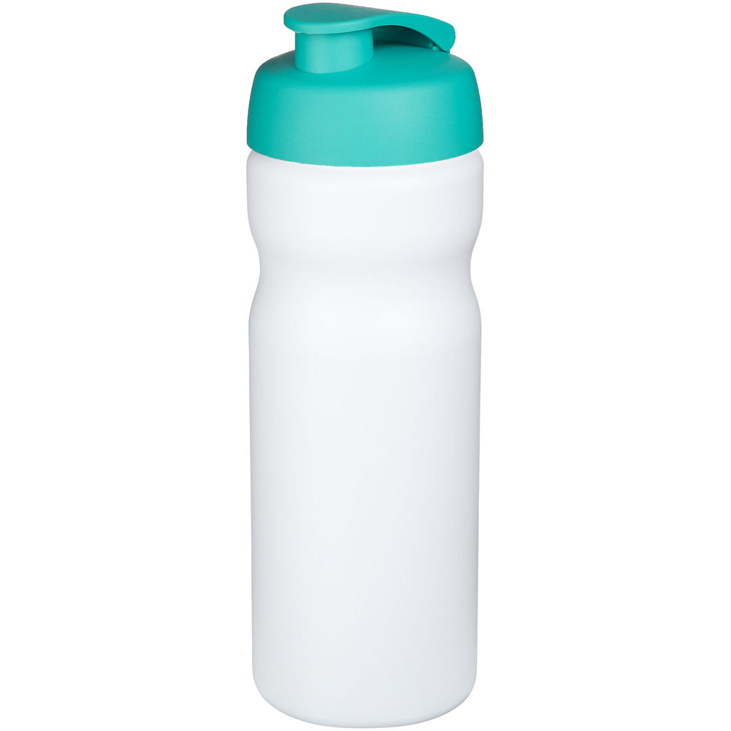 Пляшка спортивна Baseline Plus , колір білий, аква