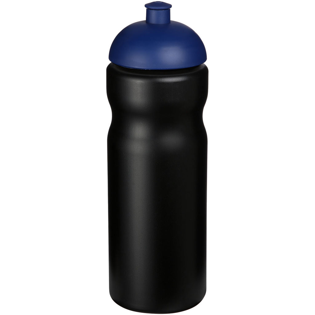 Пляшка спортивна Baseline Plus , колір суцільний чорний, синій