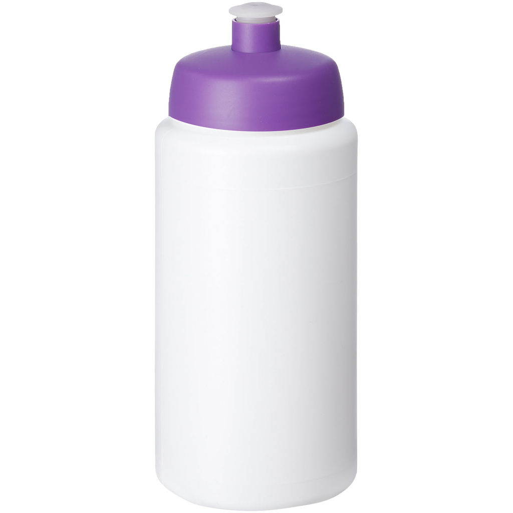 Пляшка спортивна Baseline Plus grip , колір білий, пурпурний