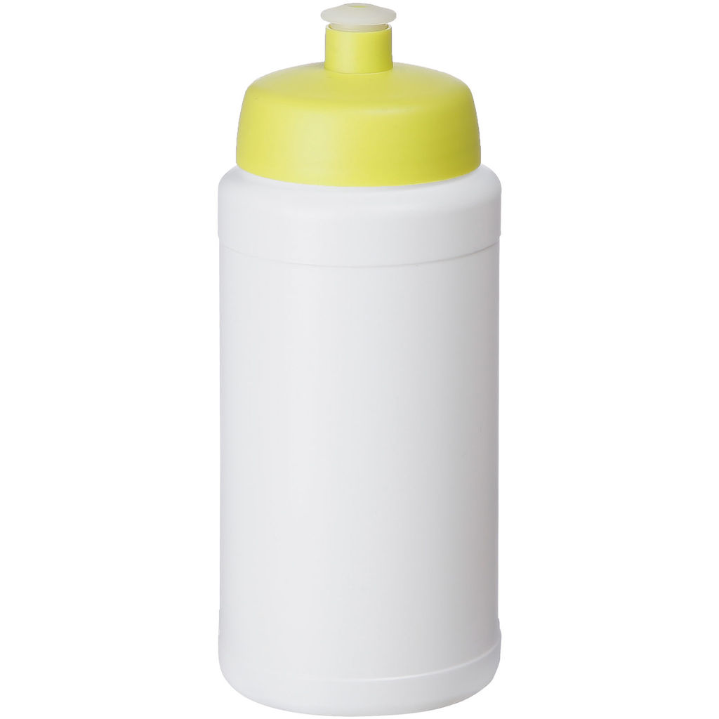 Пляшка спортивна Baseline Plus , колір білий, лайм