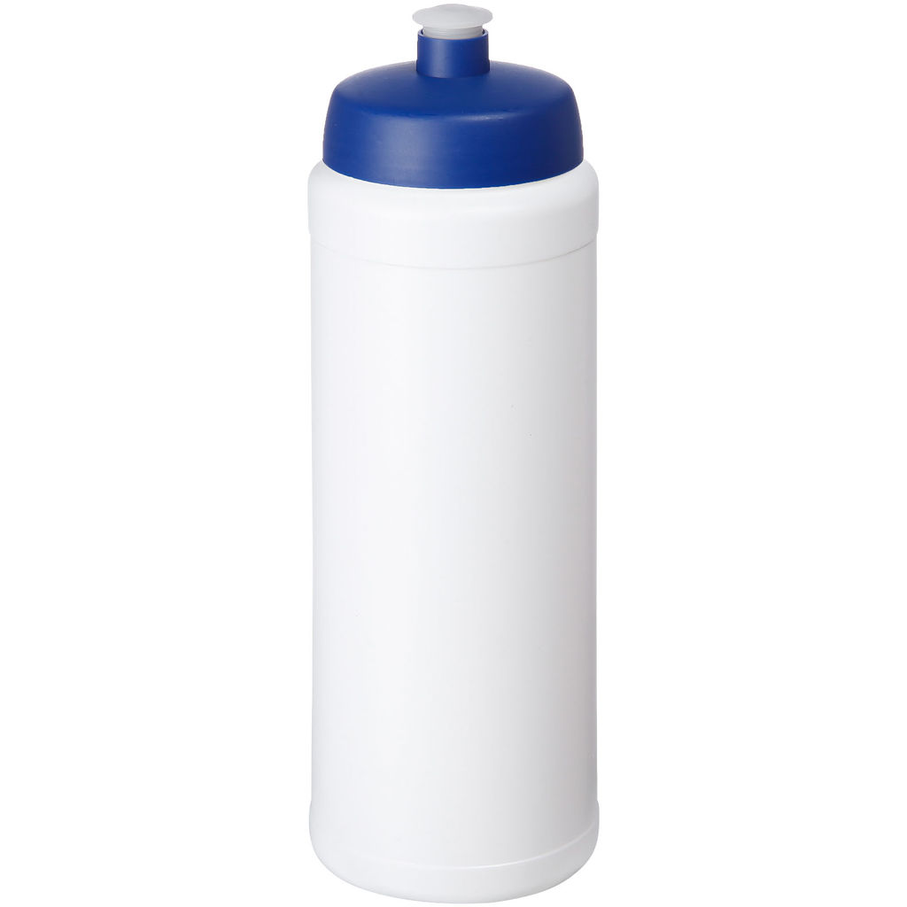 Бутылка спортивная Baseline Plus grip , цвет белый, cиний