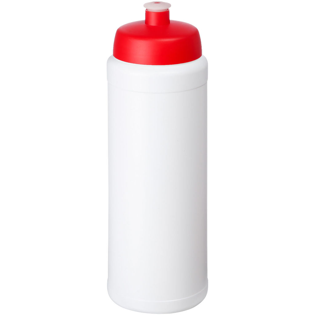 Пляшка спортивна Baseline Plus grip , колір білий, червоний