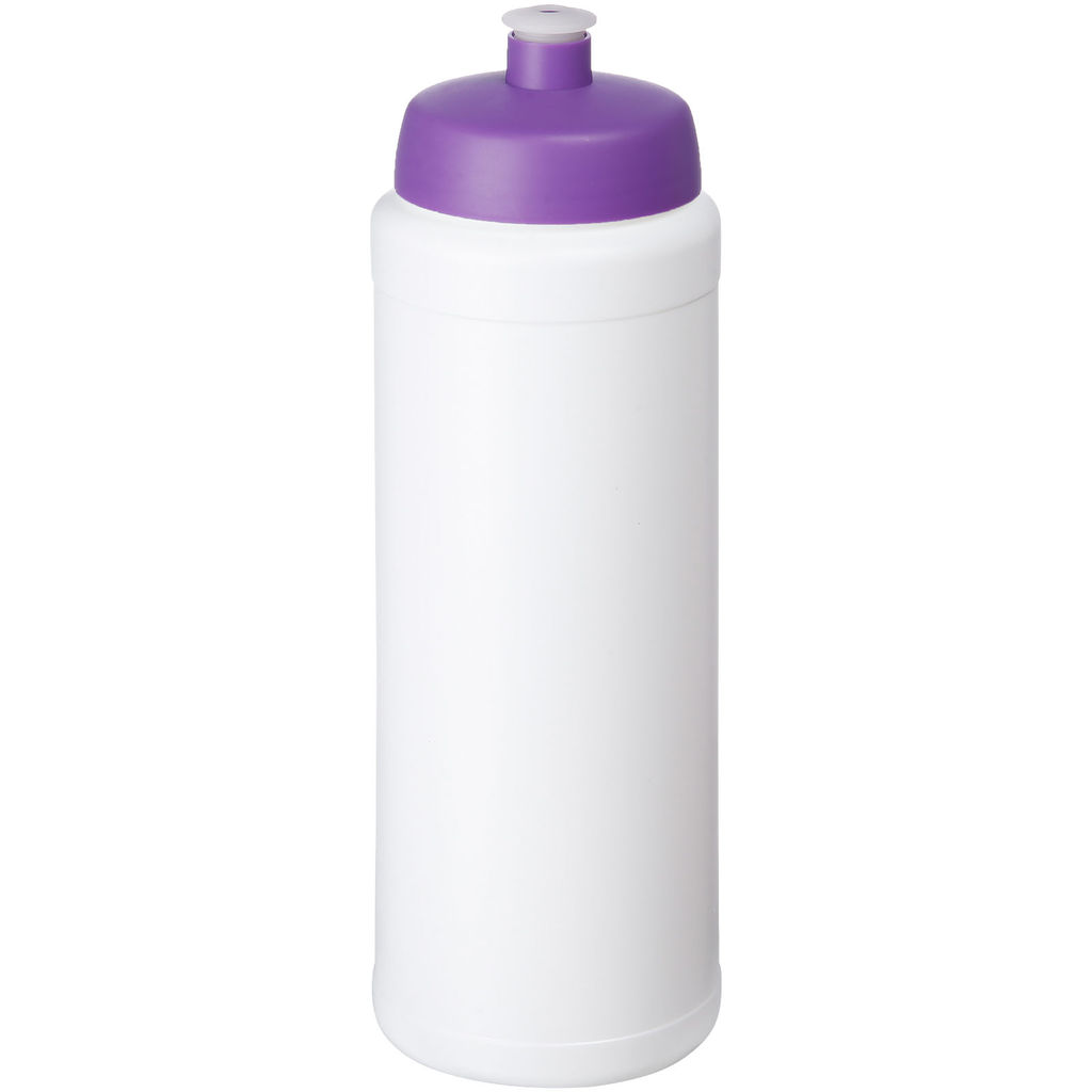 Бутылка спортивная Baseline Plus grip , цвет белый, пурпурный
