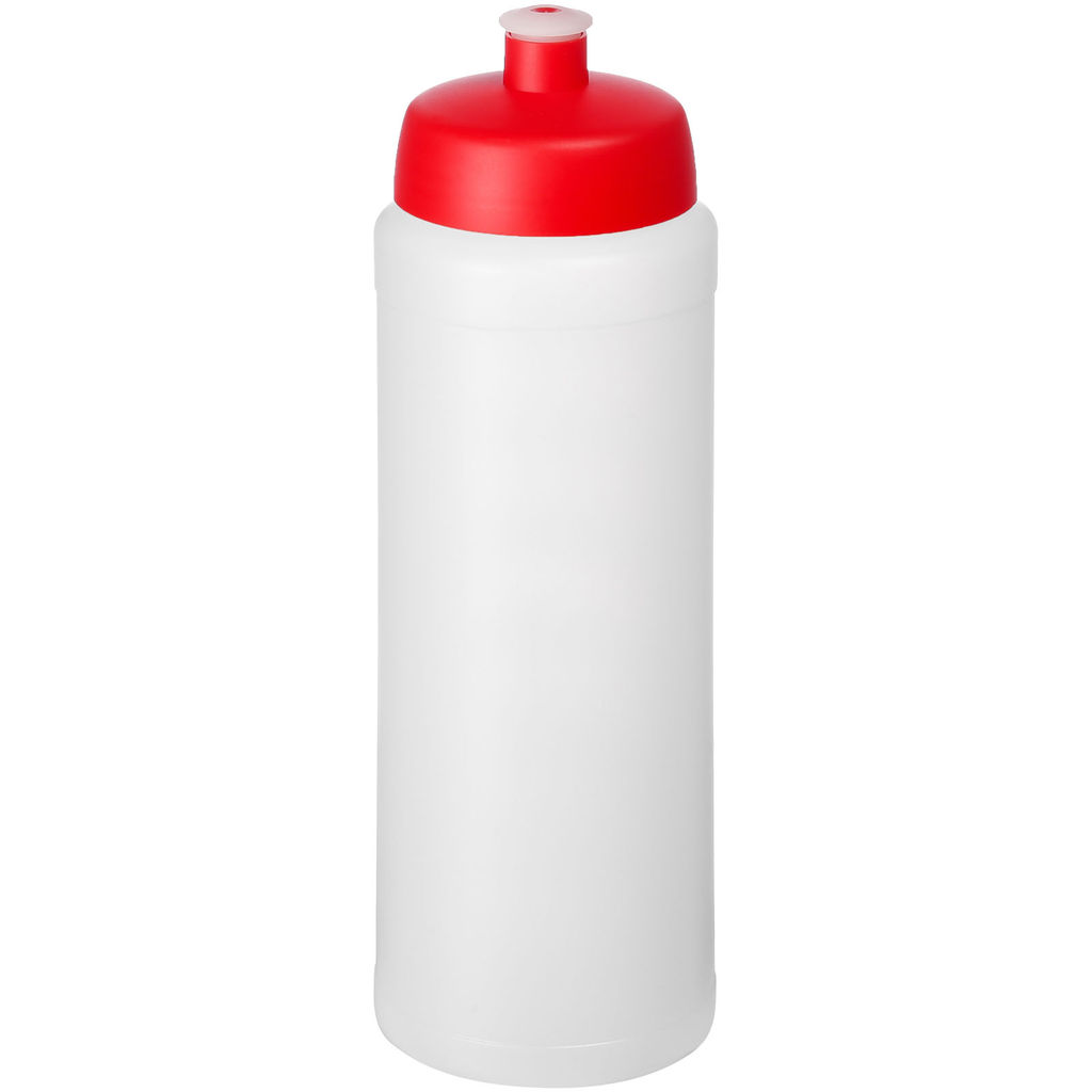 Бутылка спортивная Baseline Plus grip , цвет прозрачный, красный