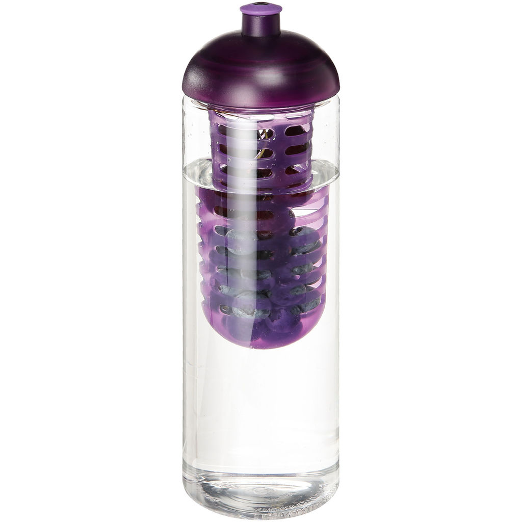 Бутылка H2O Treble , колір прозорий, пурпурний