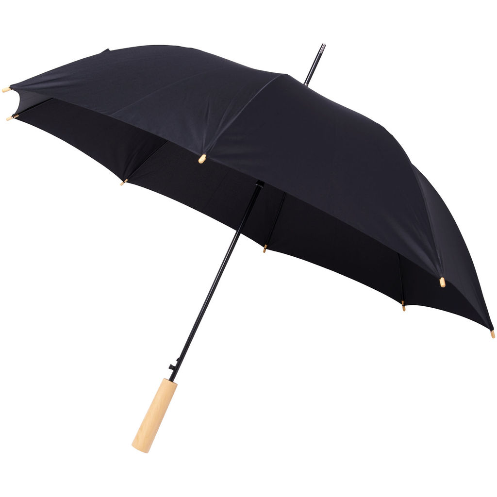 Зонт автоматический Alina  23'', цвет сплошной черный