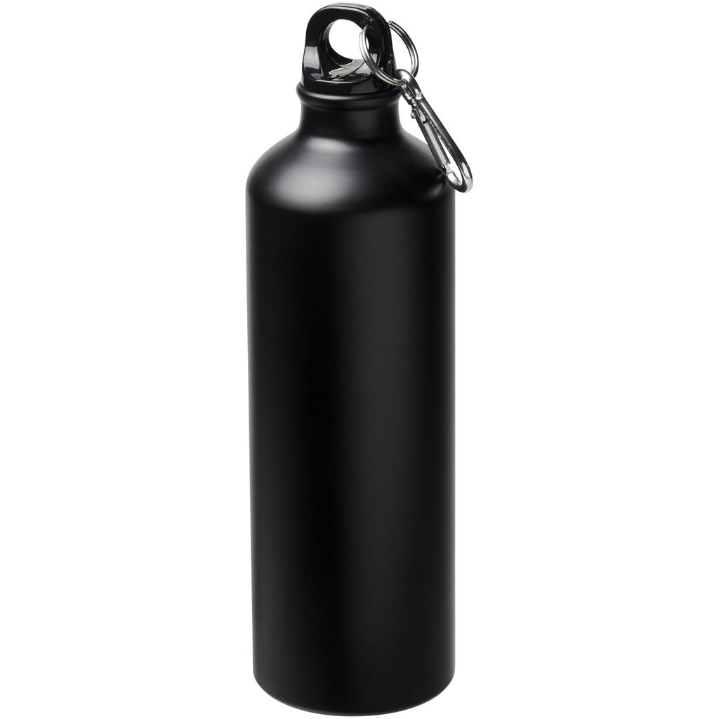 Пляшка спортивна Pacific, колір суцільний чорний