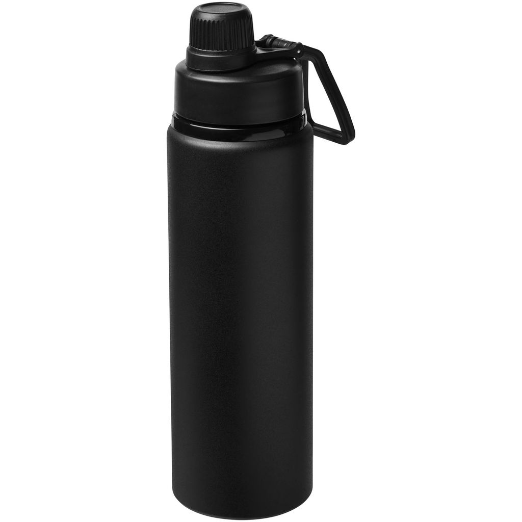 Пляшка спортивна Kivu , колір суцільний чорний