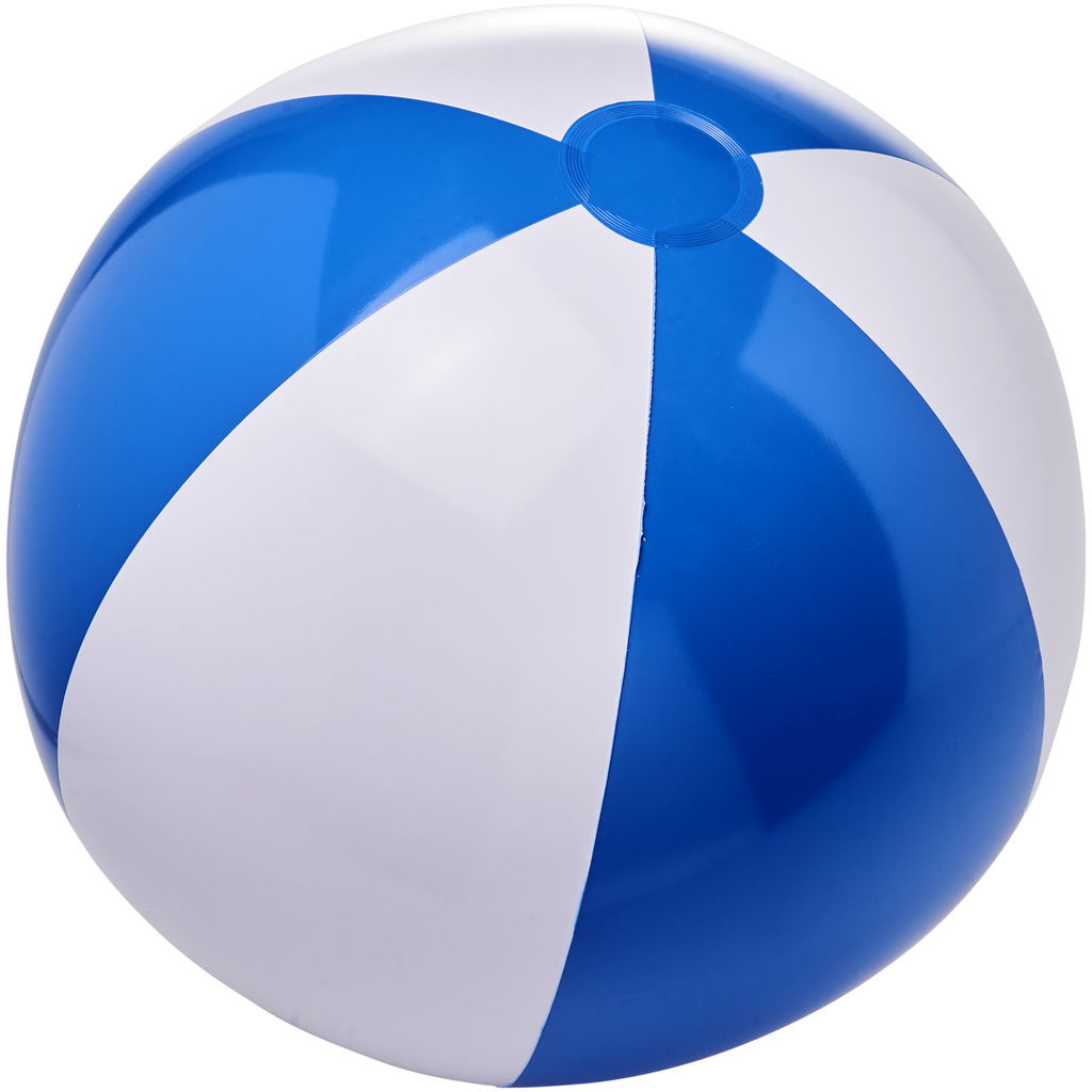 М'яч пляжний Bora, колір яскраво-синій, білий