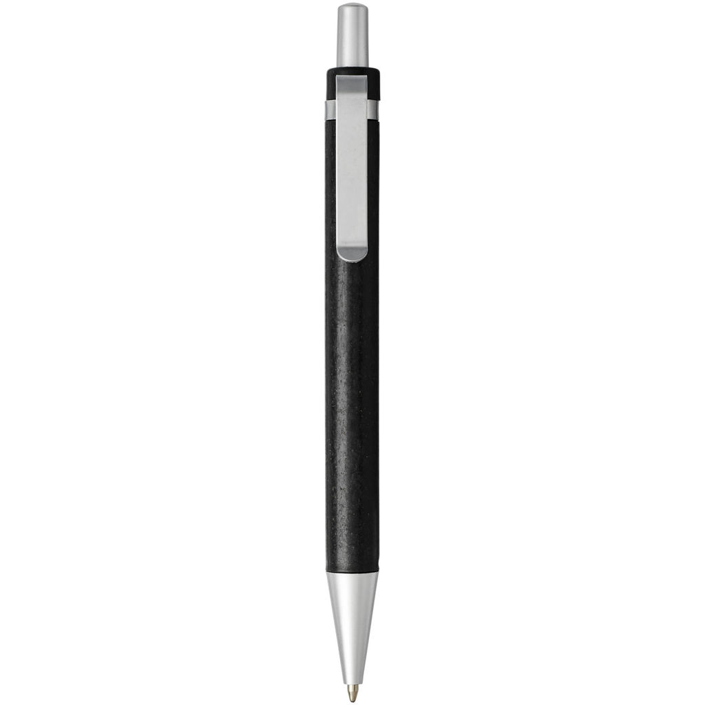 Ручка шариковая Tidore, цвет сплошной черный