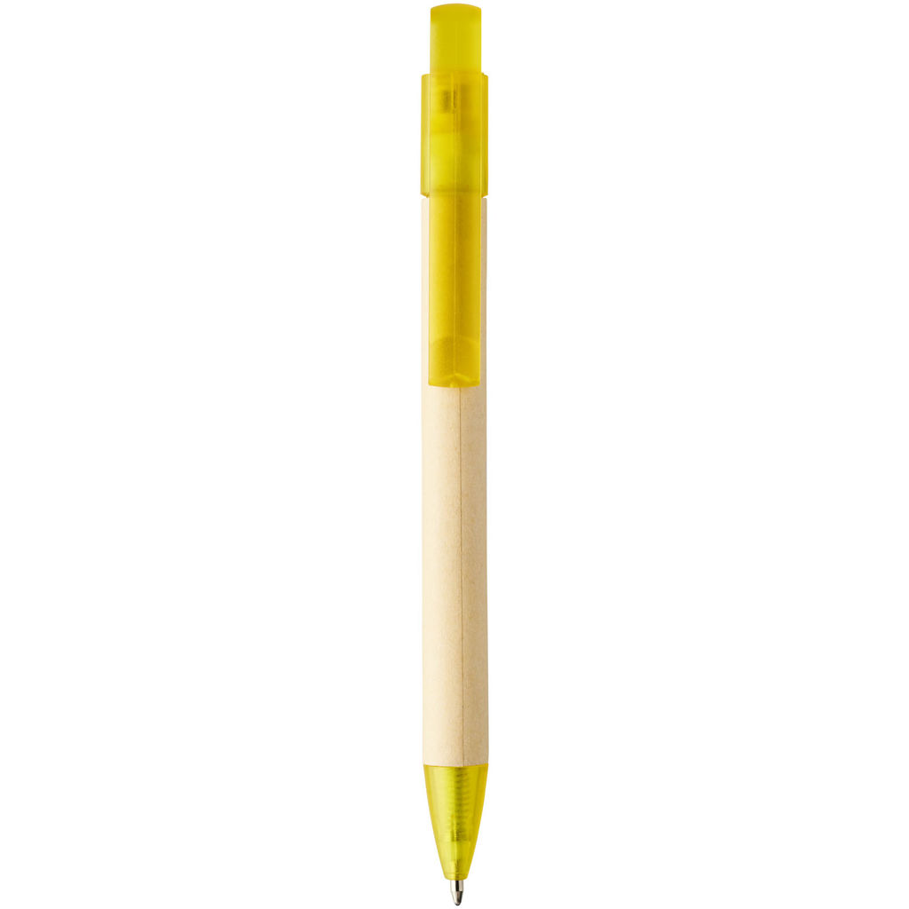 Ручка кулькова Safi , колір жовтий