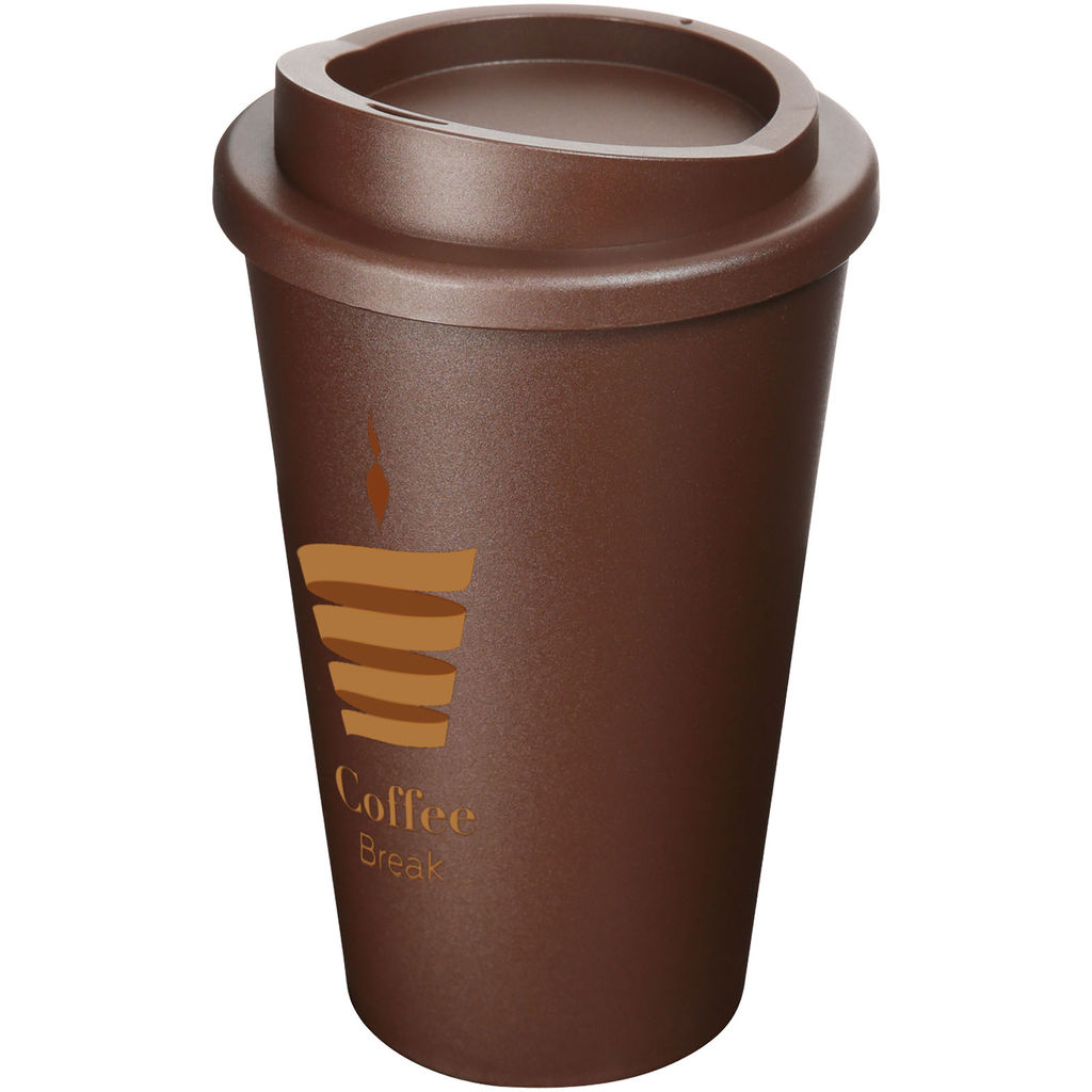 Термокружка Americano, цвет коричневый - 21000127- Фото №2