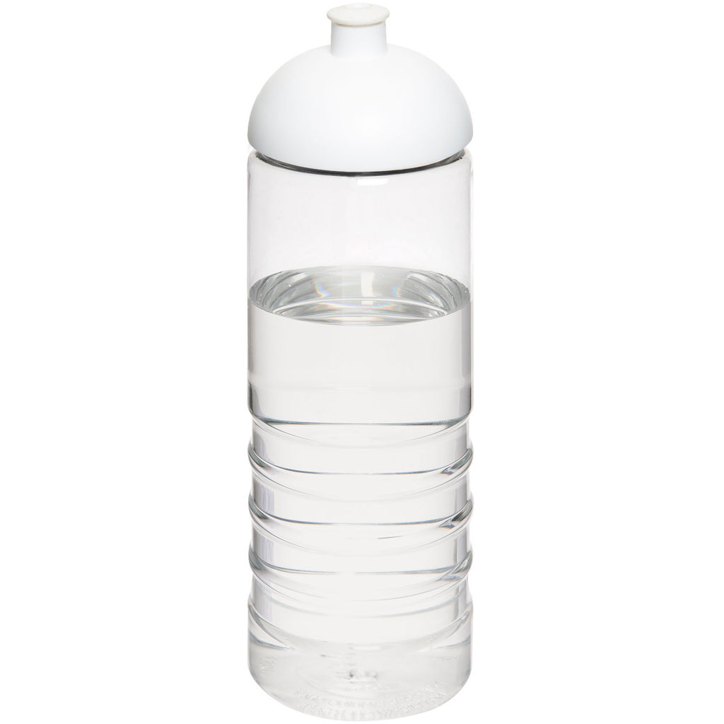 Пляшка спортивна H2O Treble , колір прозорий, білий